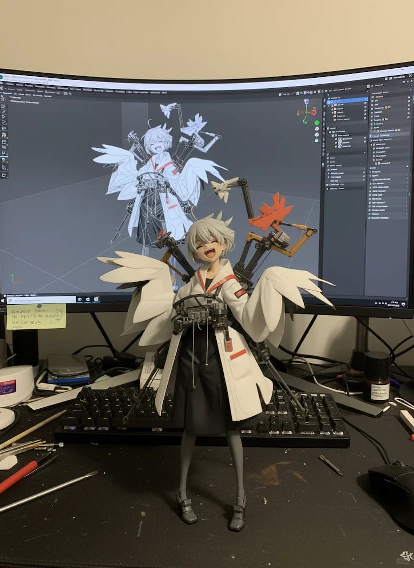 パーソナライズカスタムaiフィギュア